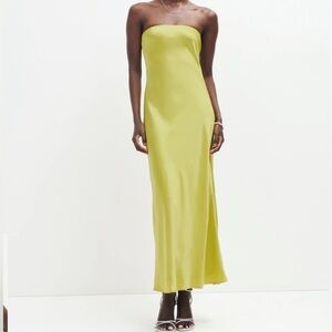 Reformation Joana Silk Dress